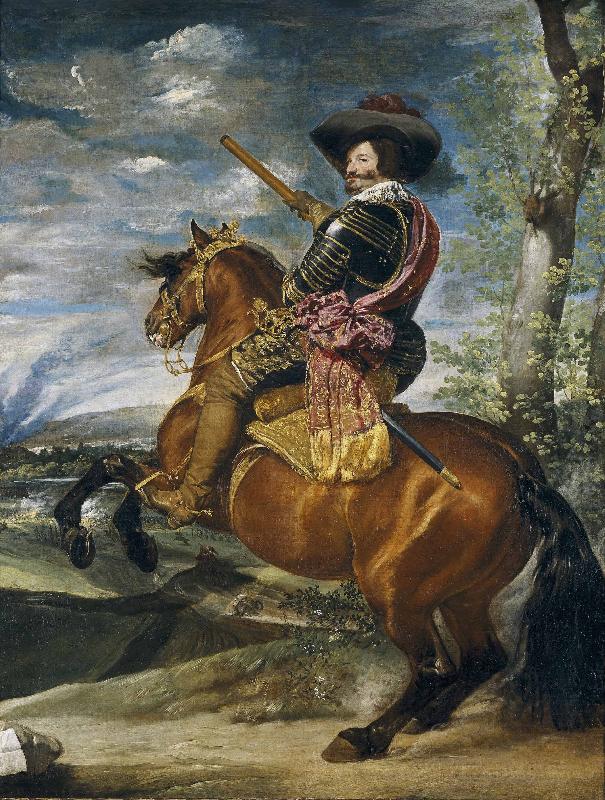 Diego Velazquez Equestrian Portrait of the Count Duke of Olivares China oil painting art